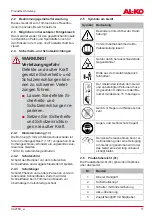 Предварительный просмотр 11 страницы AL-KO GT 2025 Manual