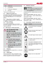 Предварительный просмотр 257 страницы AL-KO GT 4030 Translation Of The Original Instructions For Use