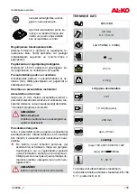 Preview for 135 page of AL-KO GTLi 18V Operating Instructions Manual