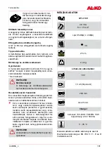 Preview for 161 page of AL-KO GTLi 18V Operating Instructions Manual