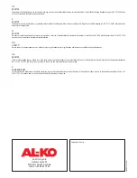 Preview for 19 page of AL-KO Gudenaa L45-7 Instruction Manual