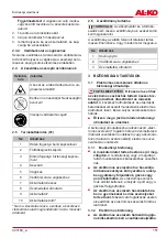 Preview for 151 page of AL-KO HT 1845 Translation Of The Original Instructions For Use