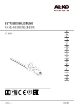 AL-KO HT 4055 Translation Of The Original Instructions For Use preview