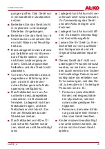 Preview for 23 page of AL-KO HT 4055 Translation Of The Original Instructions For Use