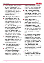 Preview for 39 page of AL-KO HT 4055 Translation Of The Original Instructions For Use