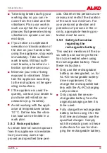 Preview for 43 page of AL-KO HT 4055 Translation Of The Original Instructions For Use