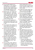 Preview for 45 page of AL-KO HT 4055 Translation Of The Original Instructions For Use