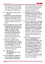 Preview for 85 page of AL-KO HT 4055 Translation Of The Original Instructions For Use