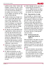 Preview for 113 page of AL-KO HT 4055 Translation Of The Original Instructions For Use