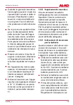 Preview for 137 page of AL-KO HT 4055 Translation Of The Original Instructions For Use