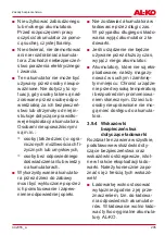 Preview for 205 page of AL-KO HT 4055 Translation Of The Original Instructions For Use