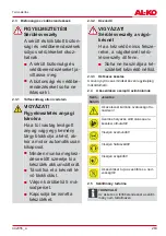 Preview for 263 page of AL-KO HT 4055 Translation Of The Original Instructions For Use