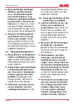 Preview for 291 page of AL-KO HT 4055 Translation Of The Original Instructions For Use