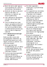 Preview for 339 page of AL-KO HT 4055 Translation Of The Original Instructions For Use