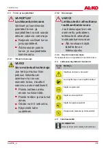 Preview for 351 page of AL-KO HT 4055 Translation Of The Original Instructions For Use