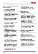 Preview for 353 page of AL-KO HT 4055 Translation Of The Original Instructions For Use