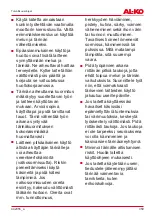 Preview for 359 page of AL-KO HT 4055 Translation Of The Original Instructions For Use