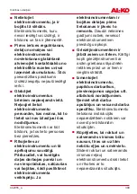 Preview for 399 page of AL-KO HT 4055 Translation Of The Original Instructions For Use