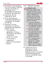 Preview for 403 page of AL-KO HT 4055 Translation Of The Original Instructions For Use