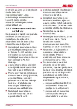 Preview for 405 page of AL-KO HT 4055 Translation Of The Original Instructions For Use