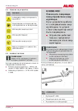 Preview for 419 page of AL-KO HT 4055 Translation Of The Original Instructions For Use