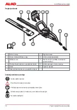 Preview for 78 page of AL-KO HT 600 FLEXIBLE CUT Instruction Manual