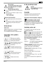 Preview for 9 page of AL-KO HURRICANE 75 B Operating Instructions Manual