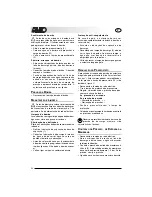 Preview for 22 page of AL-KO HW 1000/MC Instruction Manual