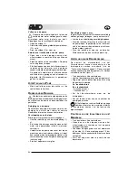 Preview for 30 page of AL-KO HW 1000/MC Instruction Manual