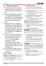 Предварительный просмотр 125 страницы AL-KO HW 3600 Translation Of The Original Instructions For Use