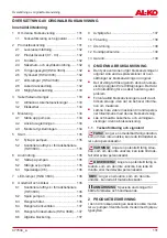 Предварительный просмотр 131 страницы AL-KO HW 3600 Translation Of The Original Instructions For Use