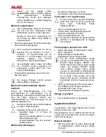 Предварительный просмотр 48 страницы AL-KO HWA 1001 INOX User Instructions