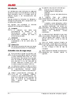 Предварительный просмотр 106 страницы AL-KO HWA 1001 INOX User Instructions