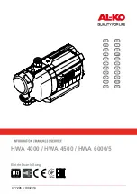 AL-KO HWA 4000 comfort Manual предпросмотр