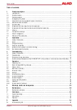 Preview for 3 page of AL-KO HYDROOPT M Translation Of The Original Installation And Operating Instructions