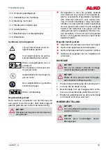 Preview for 19 page of AL-KO LB 36 Li Operating Instructions Manual