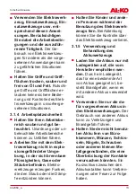 Preview for 13 page of AL-KO LB 4060 Translation Of The Original Instructions For Use