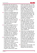 Preview for 17 page of AL-KO LB 4060 Translation Of The Original Instructions For Use