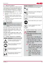 Preview for 161 page of AL-KO LB 4060 Translation Of The Original Instructions For Use