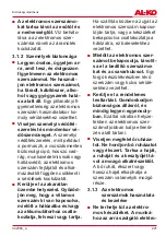 Preview for 221 page of AL-KO LB 4060 Translation Of The Original Instructions For Use