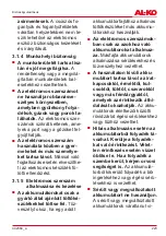 Preview for 223 page of AL-KO LB 4060 Translation Of The Original Instructions For Use