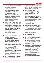 Preview for 259 page of AL-KO LB 4060 Translation Of The Original Instructions For Use