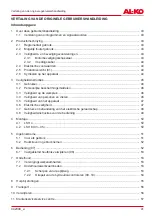 Предварительный просмотр 41 страницы AL-KO LSH 4 Operating Instructions Manual