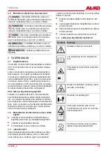 Preview for 127 page of AL-KO MH 2500 Slice Manual