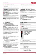 Preview for 15 page of AL-KO MH360 Instructions Manual