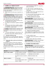 Preview for 89 page of AL-KO MH360 Instructions Manual