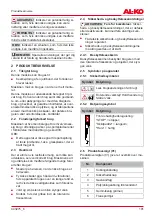 Preview for 101 page of AL-KO MH360 Instructions Manual