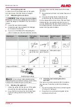 Preview for 33 page of AL-KO MULTITOOL MT 40 Instructions For Use Manual