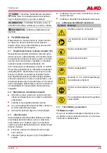 Preview for 203 page of AL-KO MULTITOOL MT 40 Instructions For Use Manual