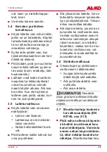 Preview for 205 page of AL-KO MULTITOOL MT 40 Instructions For Use Manual